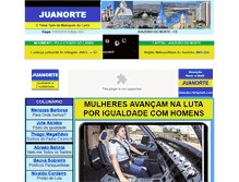 Tablet Screenshot of juanorte.com.br